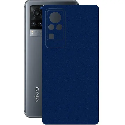 Захисна плівка StatusSKIN для Vivo X60 Pro 5G Корпус Вініл Синій металік - фото 1
