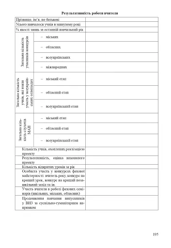 Організація методичного об’єднання вчителів суспільно-гуманітарних дисциплін. Методичний посібник - фото 8