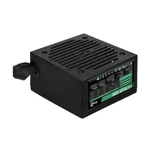 Блок живлення AeroCool 600W VX Plus Stealth (ACPN-VS60NEY.12) - фото 4