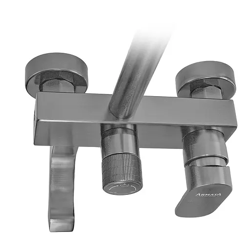 Душова система з алюмінію Armata BCG-009-J 3 режими CH6559, Сірий - фото 3