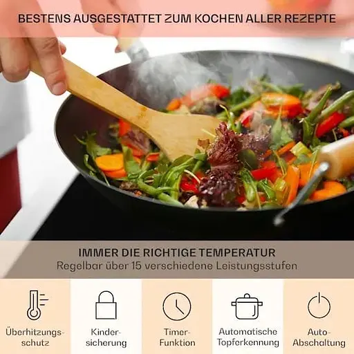 Варочная поверхность индукционная Klarstein Magnichef 4 Flex 7000 W (10041381) - фото 8