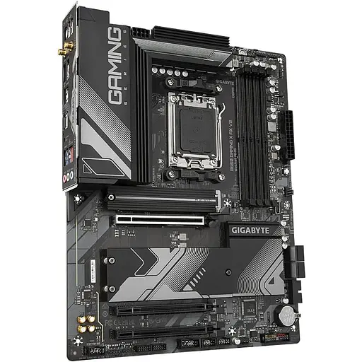 Материнская плата Gigabyte B650 Gaming X AX V2 sAM5 B650 4xDDR5 M.2 HDMI DP ATX - фото 2