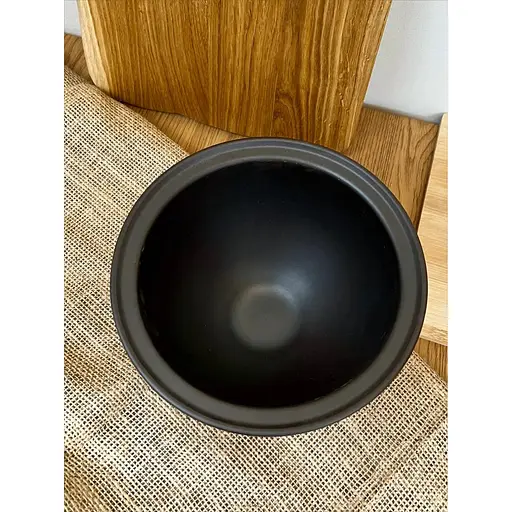 Макитра 1.5 литра керамическая (глиняная) резная декор - фото 4