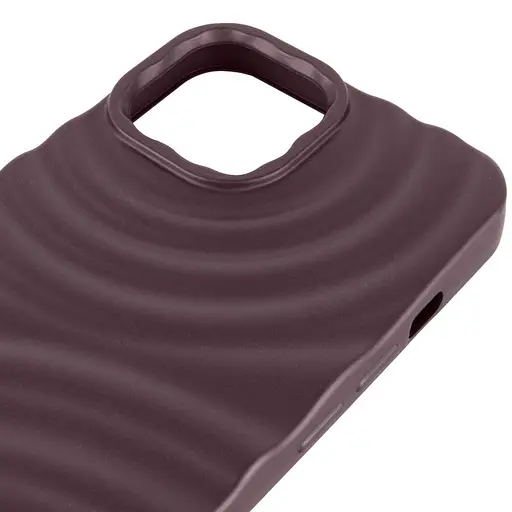Чохол Epik TPU MonoWave для Apple iPhone 15, 6.1 Brown - фото 4