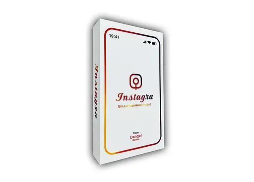 Настільна гра Dangel Games Інстагра (Instagra) (укр.) (ВР_І)