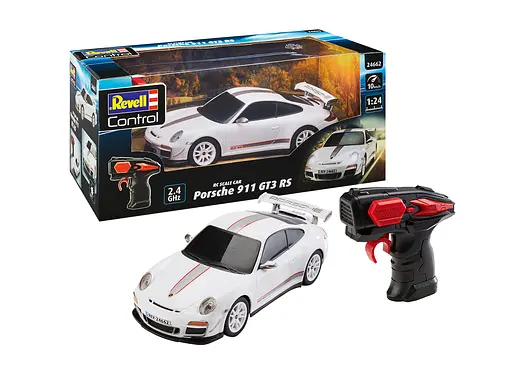 Машинка Revell Scale Car Porsche 911 GT3 на управлінні RC білий 24662