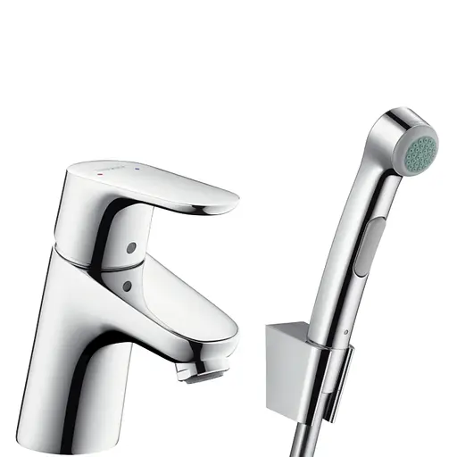 Змішувач з гігієнічною лійкою Hansgrohe Focus E2 EcoSmart 31926000, хром - фото 1