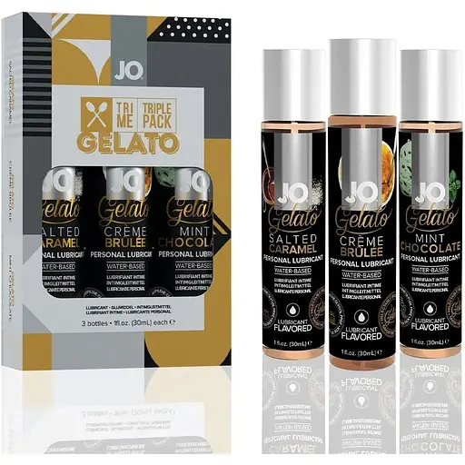 Набор System JO Tri-Me Triple Pack - Gelato (3x30 мл)