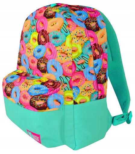 Молодежный рюкзак с донатами 16L ST.RIGHT BP-33 салатовый Head sum0028822 - фото 4