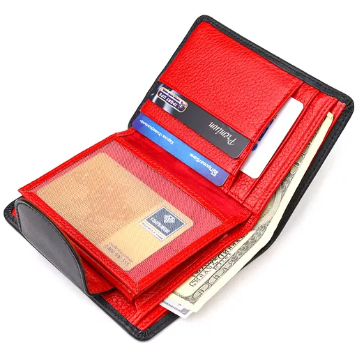 Кожаный женский кошелек Canpellini 10х13х1.5 см acs0025190 - фото 4