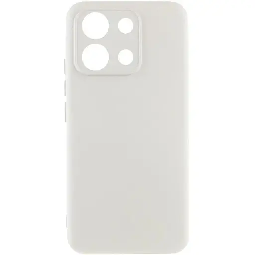 Чехол Lakshmi Silicone Cover Full Camera (AA) для Xiaomi Poco X6 Pro Белый / White