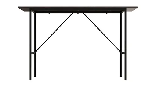 Стол письменный Line Тайм Ferrum-decor 750x1200x500 Черный металл ДСП Венге Магия 16 мм (FRD-106161) - фото 6