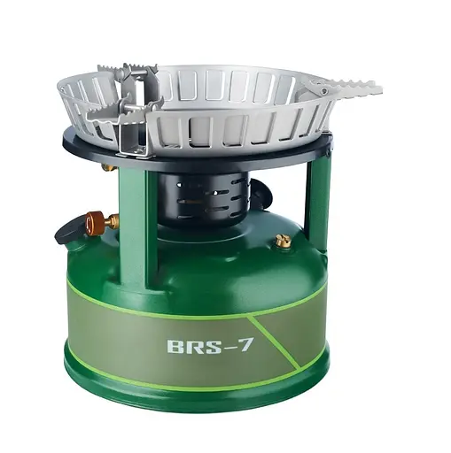 Кемпінговий рідкопаливний потужний пальник примус BRS-7