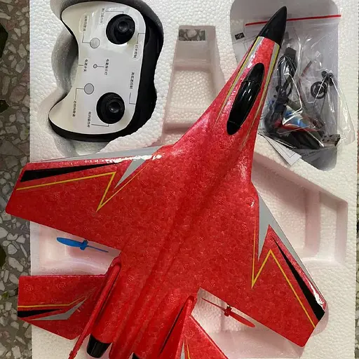 Самолет на радиоуправлении SCHE HW33 New Foam Red - фото 2