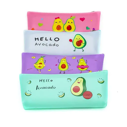 Пенал силиконовый Авокадо (в ассортименте) - фото 2