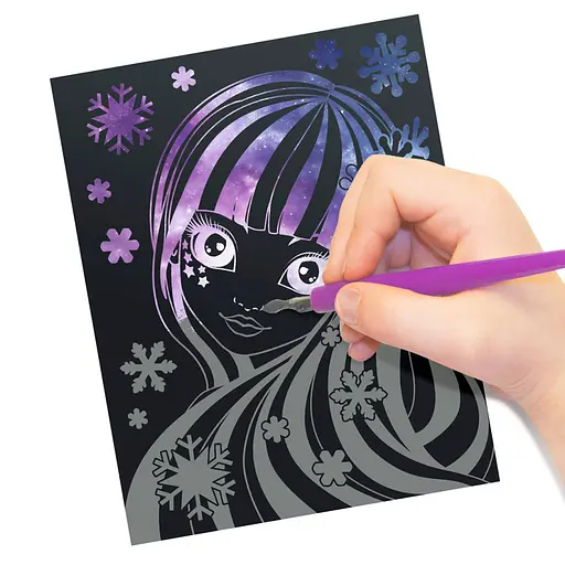 Набір для творчості Гратаж: Зоряні гравюри Nebulous Stars 11014, 5 основ - фото 3