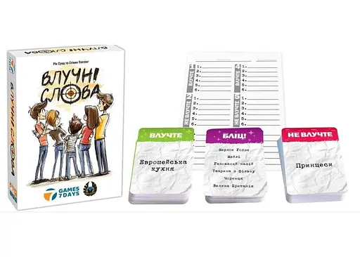 Настільна гра Games 7 Days Влучні слова (Sixes) (укр.) - фото 6