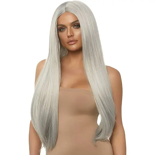 Парик Leg Avenue Long straight center part wig 33″ Grey