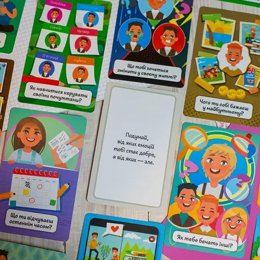 Психологічна гра для занять із дітьми "Я впізнаю себе!" 10156043, 30 карток - фото 7