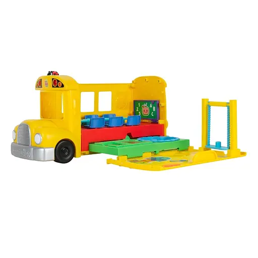 Ігровий набір CoComelon Vehicle Шкільний автобус трансформер, світло, звук (CMW0509) - фото 3