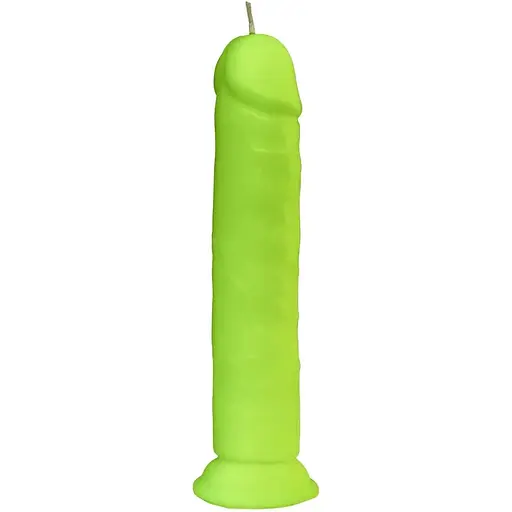 Свеча Love Flame - Dildo Roma Yellow Fluor, CPS03-Yellow