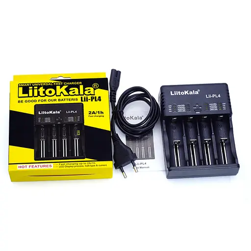 Универсальное заряднoe устройство Liitokala lii-Pl4 (на 4 канала) - фото 7