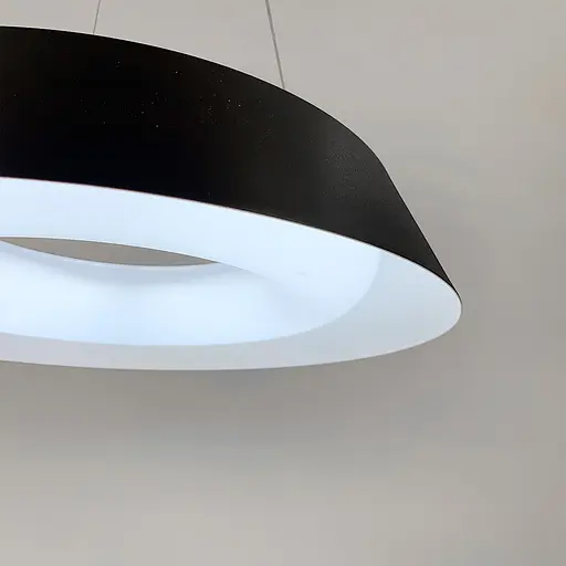 LED світильник підвісний круглий у чорному корпусі Line.F 12104 P-500 P BK - фото 4