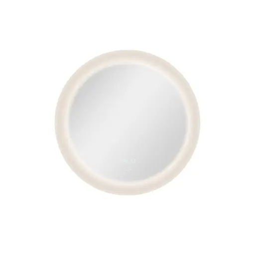 Зеркало Qtap Taurus R600 с LED-подсветкой Touch, с антизапотеванием, с диммером температуры цвета (3000-6500K) QT2478R607 - фото 6