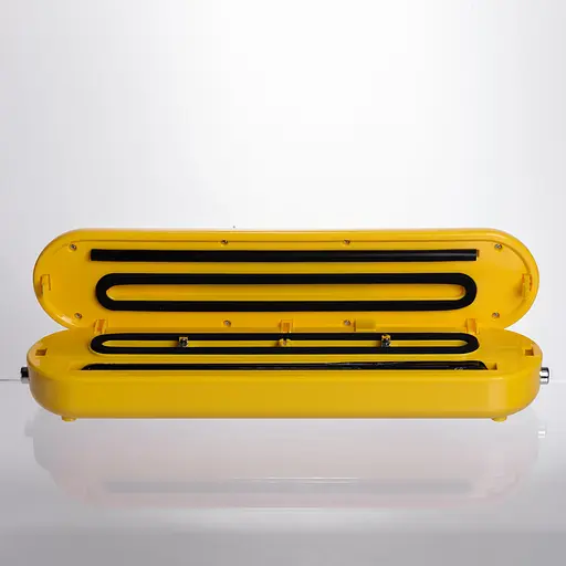 Вакууматор побутовий Yiwu для сухих і вологих продуктів 90 Вт вакуумний пакувальник Жовтий + 10 пакетів HP-11-15Y - фото 5