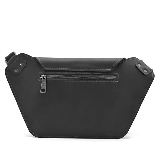 Кожаная мужская сумка на пояс TARWA 14х29х5 см sum0025948 - фото 16