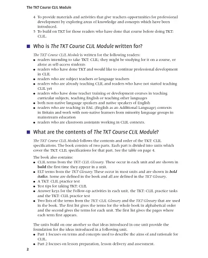 The TKT Course CLIL Module - фото 3