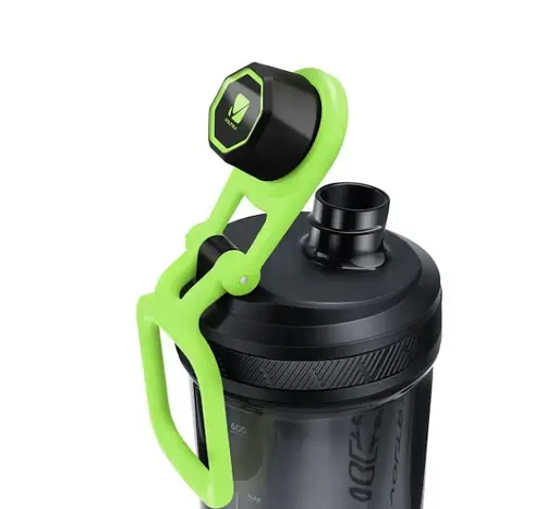 Шейкер спортивный электрический VOLTRX Gallium 600 мл Tritan Green (Gallium_Green) - фото 3