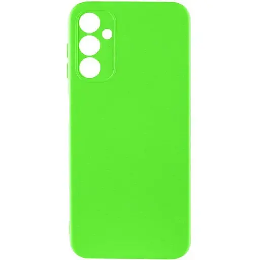 Чохол TPU Getman Liquid Silk Full Camera для Samsung Galaxy A16 4G/5G Салатовий / Neon Green