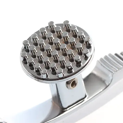 Многофункциональный пресс измельчитель для чеснока чесночница с орехоколом (2 в 1), Kitchen Master Зелёный 85640 - фото 5