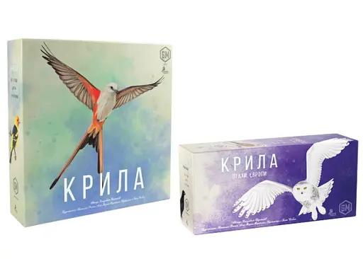 Настільна гра Ігромаг Крила з доповненням Птахи Європи (укр.) (STM910+1.1)