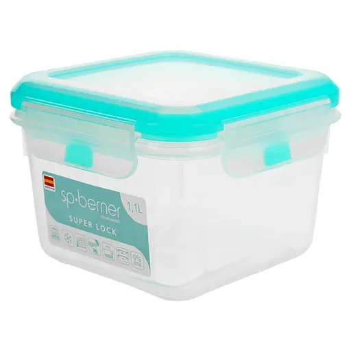 Контейнер для зберігання Sp Berner квадратний 1.1л (979922) - фото 2