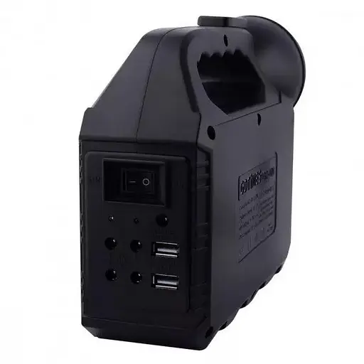 Автономна зарядна станція GDTimes GD-105 на сонячній батареї + ліхтар + 3 лампочки - фото 5