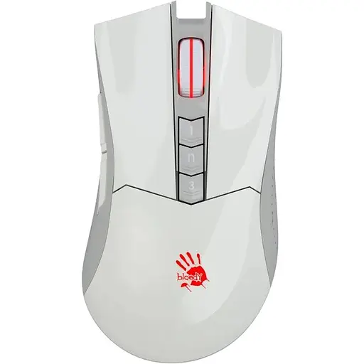 Миша A4Tech Bloody R90 Plus Greyish White
