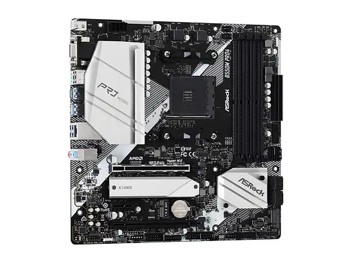Материнская плата AsRock B550M Pro4 (B550M Pro4) (Socket AM4, AMD B550, Micro-ATX) - фото 2