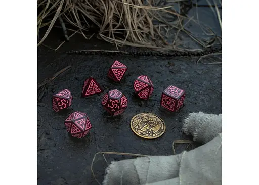 Набір кубиків The Witcher Dice Set. Crones - Whispess , 7 шт. (SWCR03) - фото 4