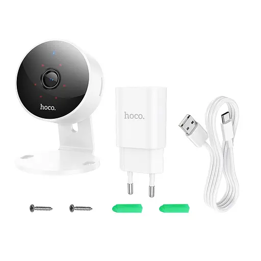 IP-камера відеоспостереження HOCO D7 Indoor HD camera EU - фото 7