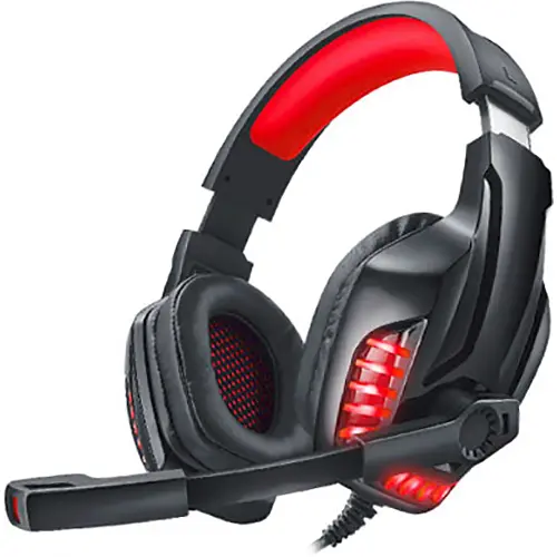 Ігрова гарнітура Real-EL GDX-7650 Black-Red (EL124100043) - фото 1