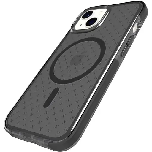 Оригинальный противоударный чехол Tech21 Evo Check MagSafe для iPhone 14/13 Black T21-9817 - фото 3