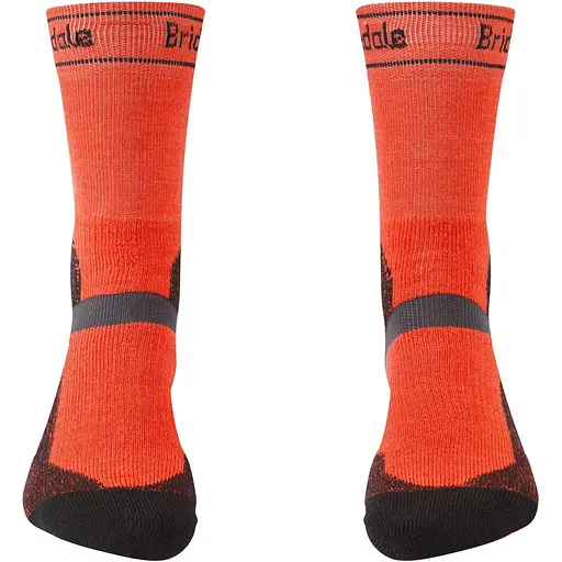 Шкарпетки Bridgedale Mountain Bike Winter Weight T2 Merino Sport Boot L Orange/Black (1053-710353.327.L) - фото 2