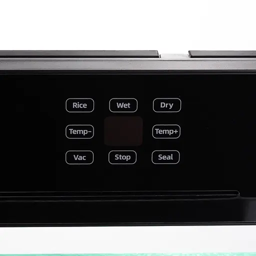 Вакууматор бытовой сенсорный для влажных и сухих продуктов 120 Вт со встроенным резаком упаковщик вакуумный Черный Yiwu HP-11-29B - фото 6