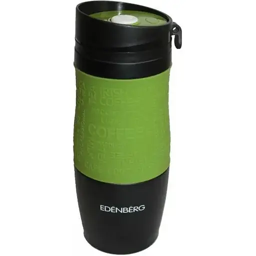 Термокухоль Edenberg з нержавіючої сталі зелений 380 мл EB-625