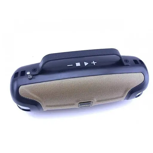Портативна Bluetooth колонка Kimiso KMS-138 бездротова колонка з радіоприємником фм бумбокс - фото 1