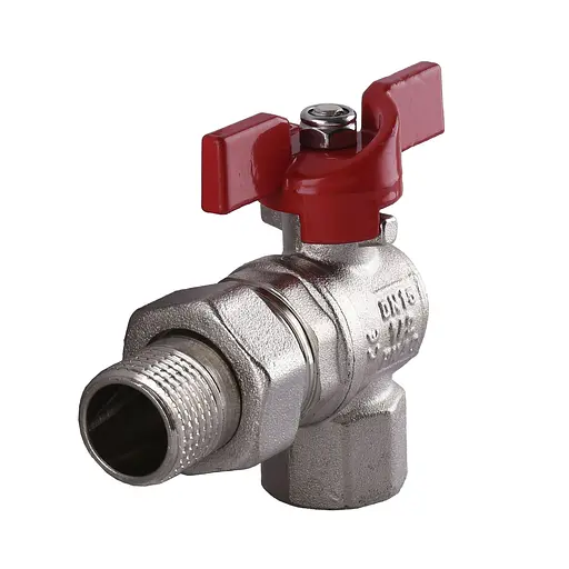 Кран шаровый угловой с американкой Selba 1/2″ SL1543 - фото 2