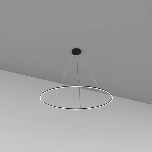 Підвісний світильник Skarlat RHL7791 48W BK 4000K - фото 1