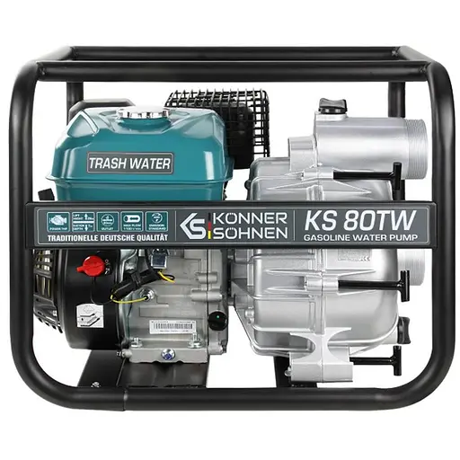 Мотопомпа для грязной воды Konner&Sohnen KS 80T W - фото 1